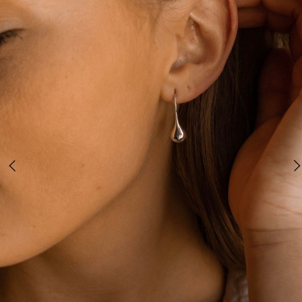 Dainty gold plated earrings